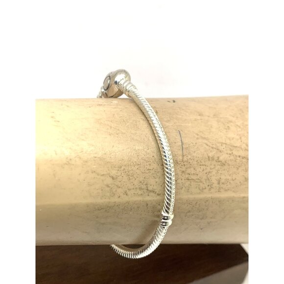 PANDORA Women's Bracelet Heart .925 Sterling Silver With Box 6'' Wrist Size - Picture 8 of 11